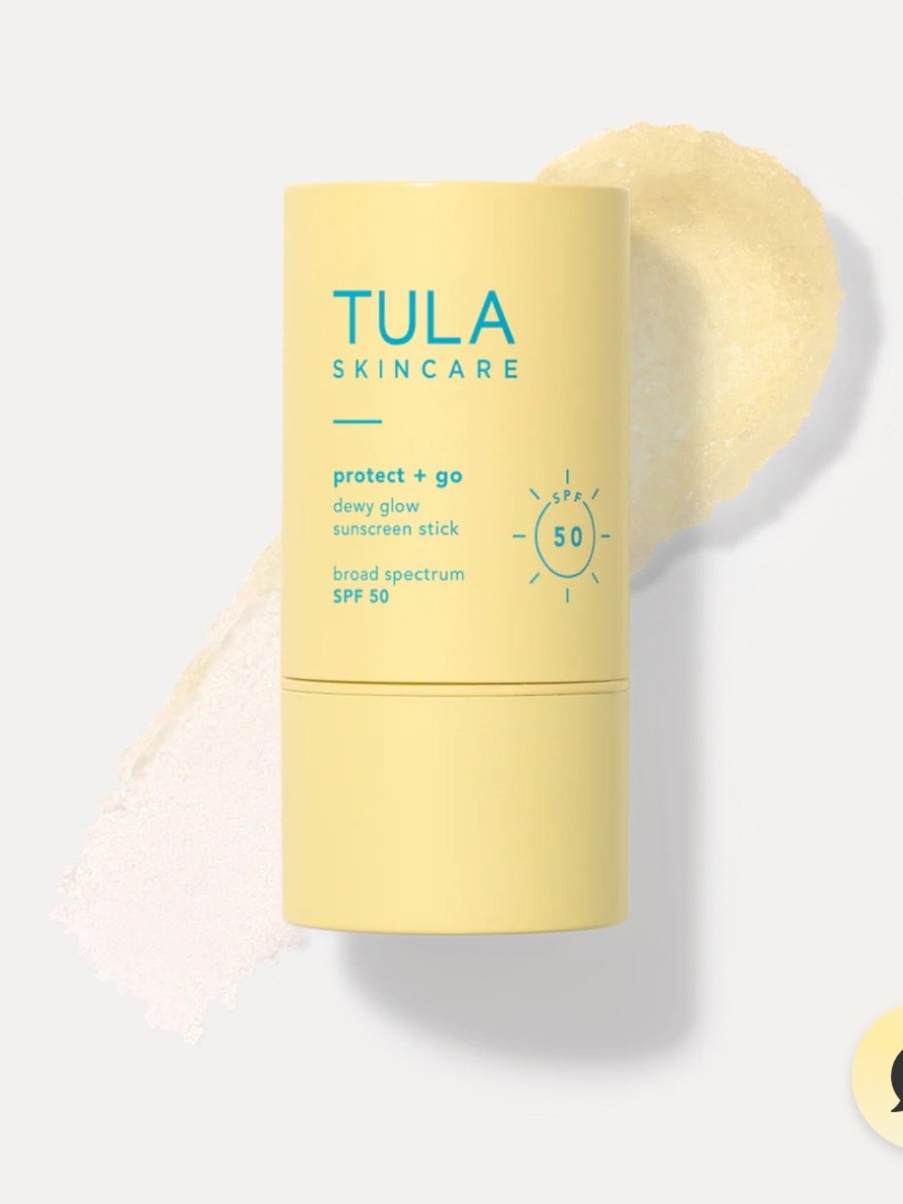 Tula Protect & Go dewy glow sunscreen stick